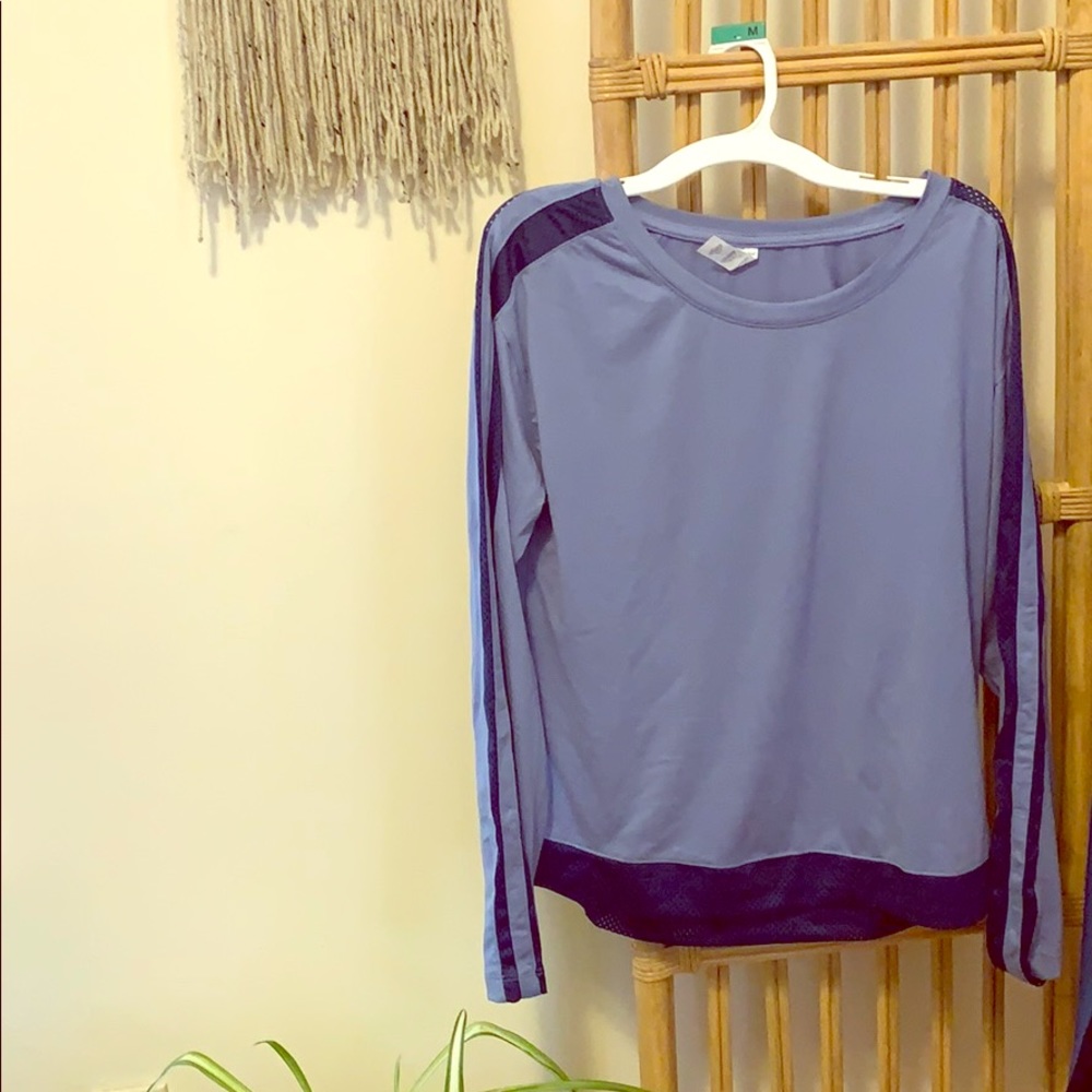 Marika L/S Top with Mesh Detailing